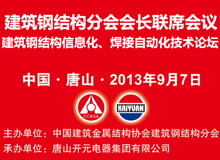 建筑鋼結(jié)構(gòu)分會(huì)會(huì)長(zhǎng)聯(lián)席會(huì)議，信息化，焊接自動(dòng)化技術(shù)論壇